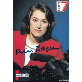 Autogramm TV | PRO7 | Kim BAGUS | 1990er "Die Reporter"