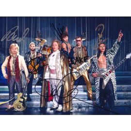 Autogramme Rock | RAMMSTEIN | 2022 Foto "Zick Zack" (Gruppenbild Color XL) + 6 AG
