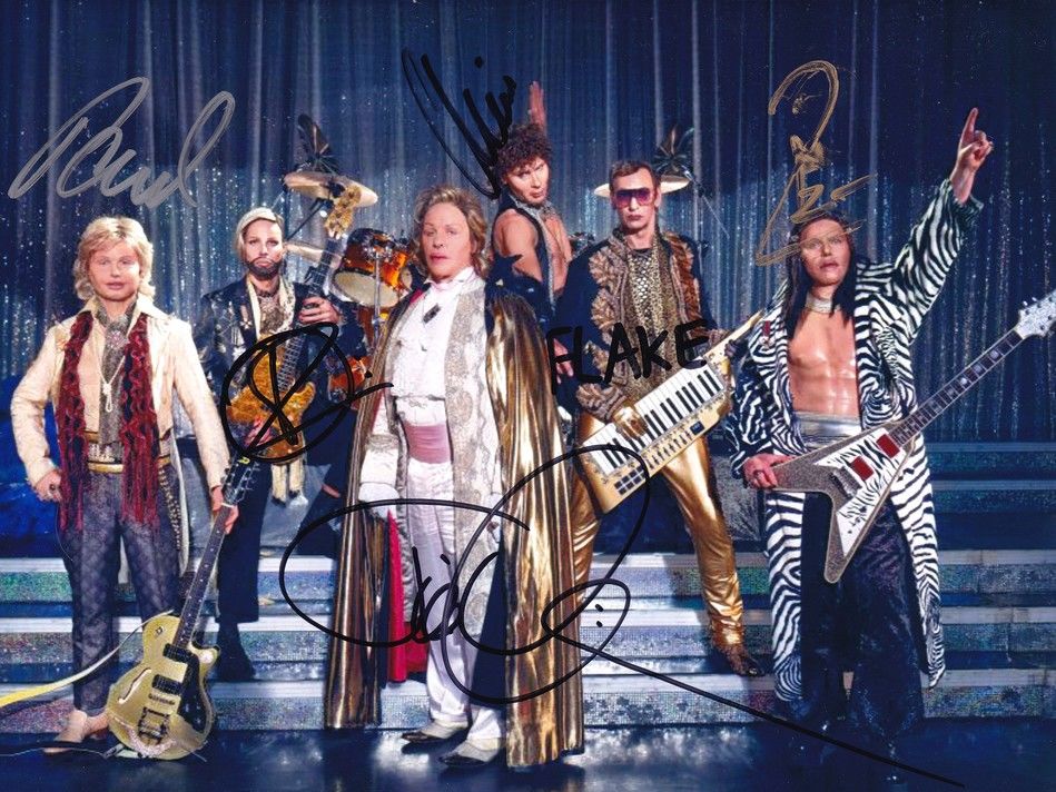 Autogramme Rock | RAMMSTEIN | 2022 Foto "Zick Zack" (Gruppenbild Color XL) + 6 AG