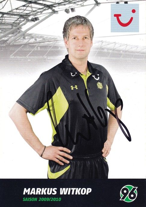 Autogramm Fussball | Hannover 96 | 2009 | Markus WITKOP