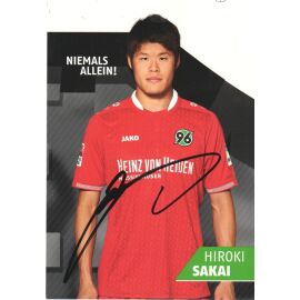 Autogramm Fussball | Hannover 96 | 2015 | Hiroki SAKAI