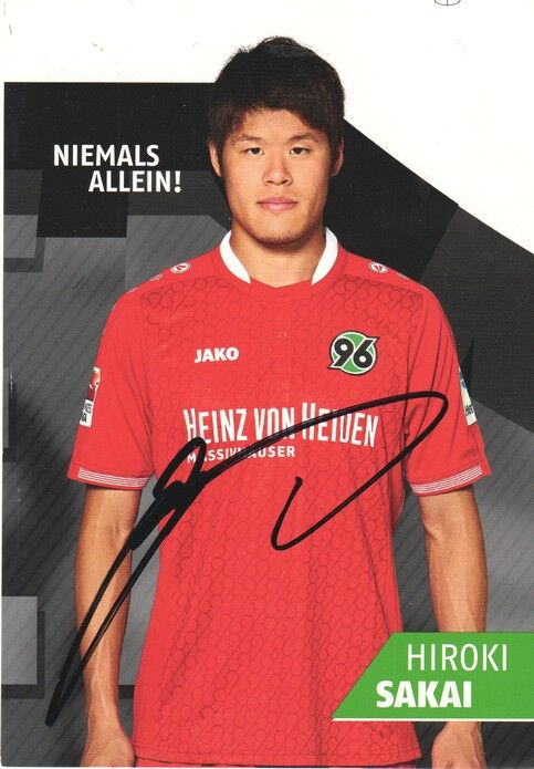 Autogramm Fussball | Hannover 96 | 2015 | Hiroki SAKAI