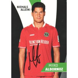 Autogramm Fussball | Hannover 96 | 2015 | Miiko ALBORNOZ