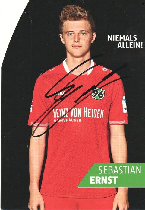 Autogramm Fussball | Hannover 96 | 2015 | Sebastian ERNST