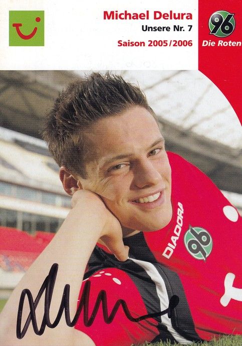 Autogramm Fussball | Hannover 96 | 2005 | Michael DELURA