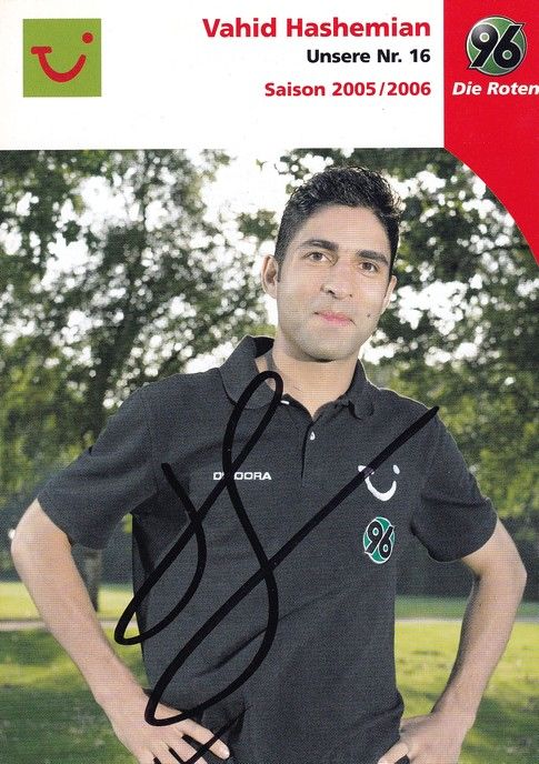 Autogramm Fussball | Hannover 96 | 2005 | Vahid HASHEMIAN