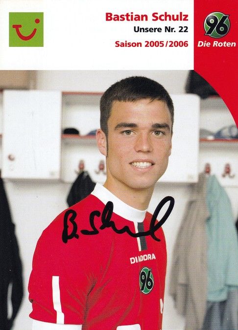 Autogramm Fussball | Hannover 96 | 2005 | Bastian SCHULZ