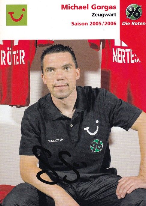Autogramm Fussball | Hannover 96 | 2005 | Michael GORGAS 