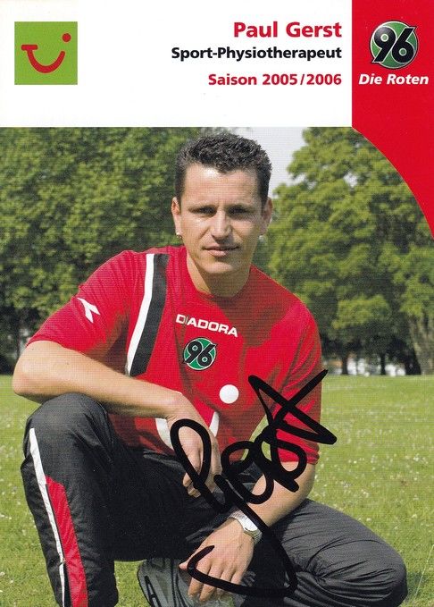 Autogramm Fussball | Hannover 96 | 2005 | Paul GERST