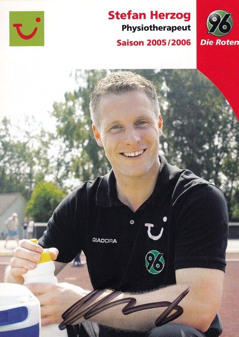 Autogramm Fussball | Hannover 96 | 2005 | Stefan HERZOG