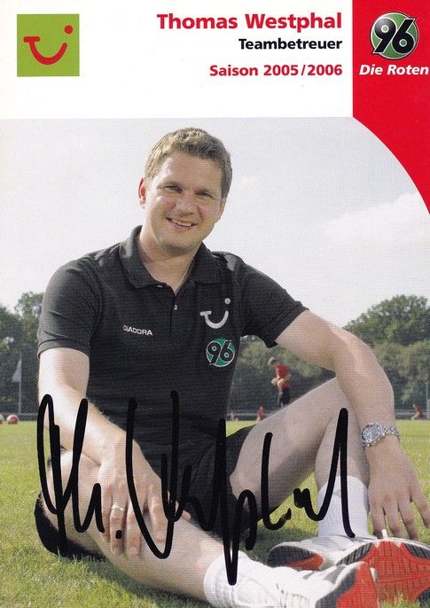 Autogramm Fussball | Hannover 96 | 2005 | Thomas WESTPHAL 