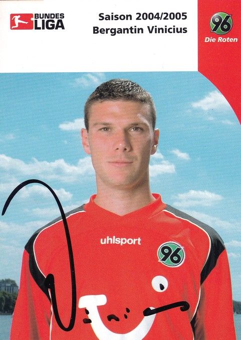 Autogramm Fussball | Hannover 96 | 2004 | Bergantin VINICIUS