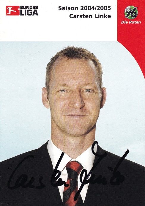 Autogramm Fussball | Hannover 96 | 2004 | Carsten LINKE