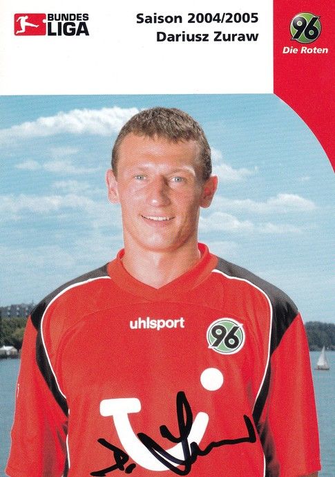 Autogramm Fussball | Hannover 96 | 2004 | Dariusz ZURAW