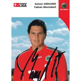 Autogramm Fussball | Hannover 96 | 2004 | Fabian MONTABELL
