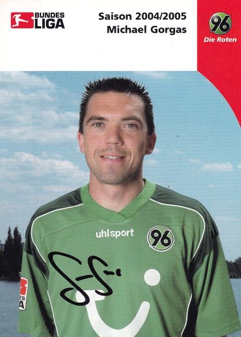 Autogramm Fussball | Hannover 96 | 2004 | Michael GORGAS 