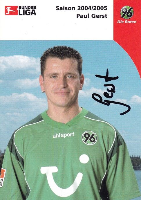 Autogramm Fussball | Hannover 96 | 2004 | Paul GERST 