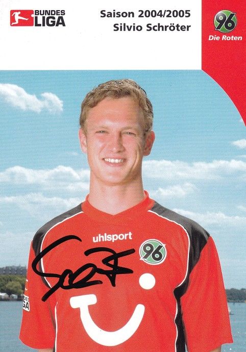Autogramm Fussball | Hannover 96 | 2004 | Silvio SCHRÖTER