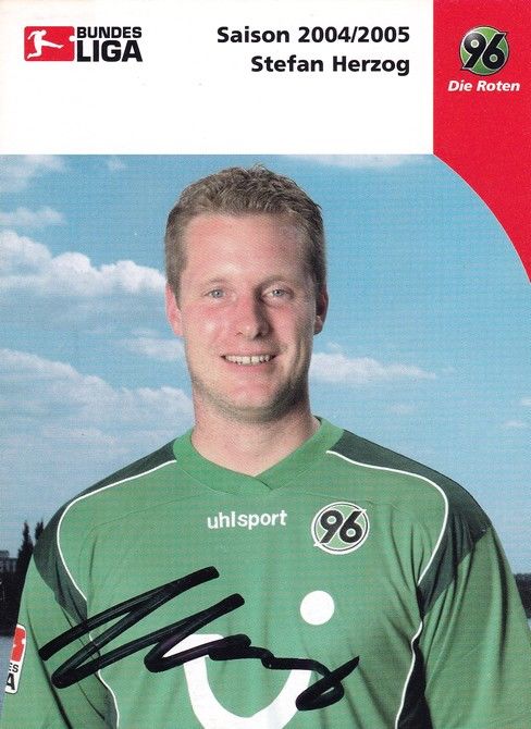Autogramm Fussball | Hannover 96 | 2004 | Stefan HERZOG 