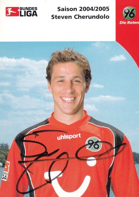Autogramm Fussball | Hannover 96 | 2004 | Steven CHERUNDOLO 