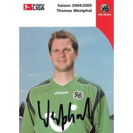 Autogramm Fussball | Hannover 96 | 2004 | Thomas WESTPHAL 
