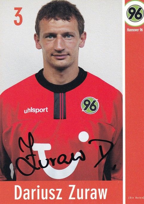 Autogramm Fussball | Hannover 96 | 2002 | Dariusz ZURAW