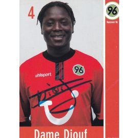 Autogramm Fussball | Hannover 96 | 2002 | Dame DIOUF