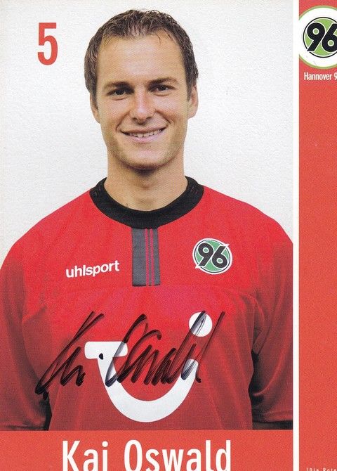 Autogramm Fussball | Hannover 96 | 2002 | Kai OSWALD