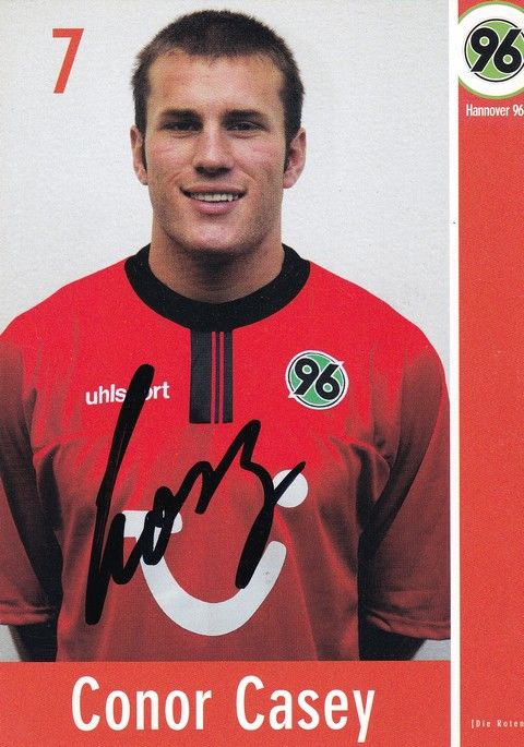 Autogramm Fussball | Hannover 96 | 2002 | Conor CASEY