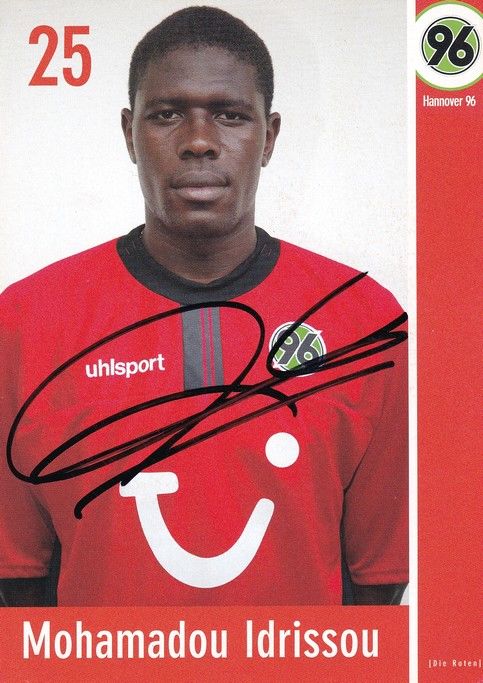 Autogramm Fussball | Hannover 96 | 2002 | Mohamadou IDRISSOU
