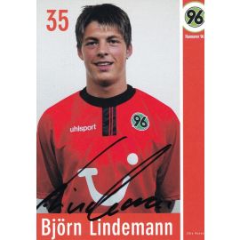Autogramm Fussball | Hannover 96 | 2002 | Björn LINDEMANN