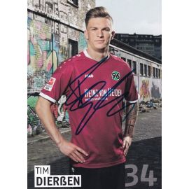 Autogramm Fussball | Hannover 96 | 2016 | Tim DIERSSEN