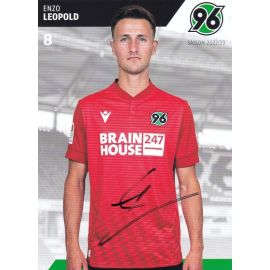 Autogramm Fussball | Hannover 96 | 2022 | Enzo LEOPOLD
