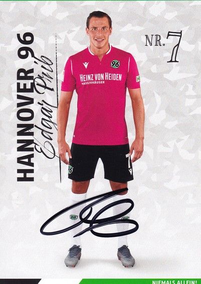 Autogramm Fussball | Hannover 96 | 2019 | Edgar PRIB