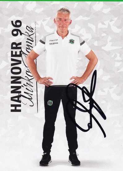 Autogramm Fussball | Hannover 96 | 2019 | Mirko SLOMKA