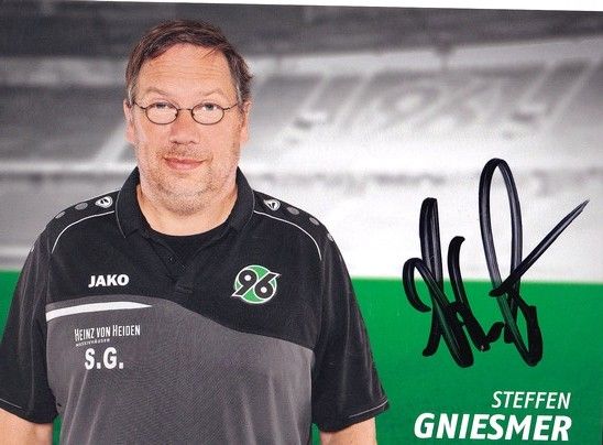 Autogramm Fussball | Hannover 96 | 2018 | Steffen GNIESMER