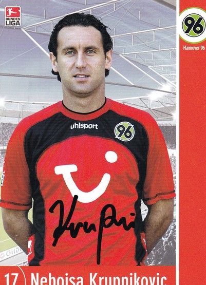 Autogramm Fussball | Hannover 96 | 2003 | Neboisa KRUPNIKOVIC