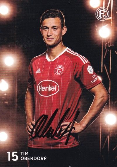 Autogramm Fussball | Fortuna Düsseldorf | 2022 | Tim OBERDORF