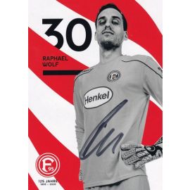 Autogramm Fussball | Fortuna Düsseldorf | 2019 | Raphael WOLF
