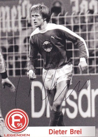 Autogramm Fussball | Fortuna Düsseldorf | 1970er Retro | Dieter BREI (Legenden)