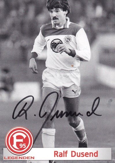 Autogramm Fussball | Fortuna Düsseldorf | 1970er Retro | Ralf DUSEND (Legenden)