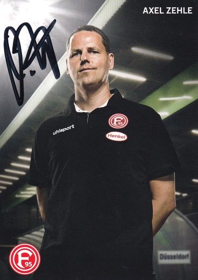 Autogramm Fussball | Fortuna Düsseldorf | 2018 | Axel ZEHLE
