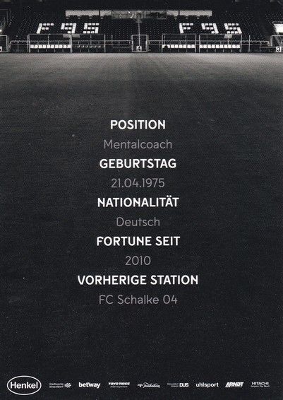 Autogramm Fussball | Fortuna Düsseldorf | 2018 | Axel ZEHLE