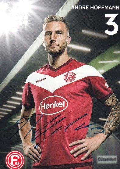 Autogramm Fussball | Fortuna Düsseldorf | 2018 | Andre HOFFMANN
