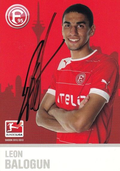 Autogramm Fussball | Fortuna Düsseldorf | 2012 | Leon BALOGUN
