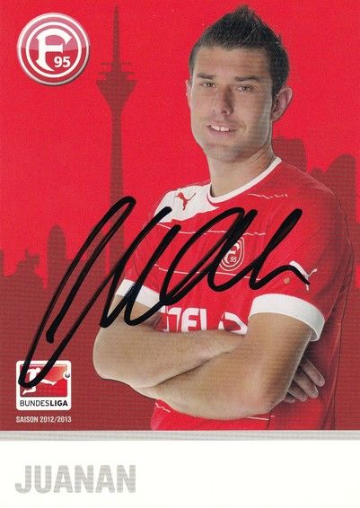 Autogramm Fussball | Fortuna Düsseldorf | 2012 | JUANAN