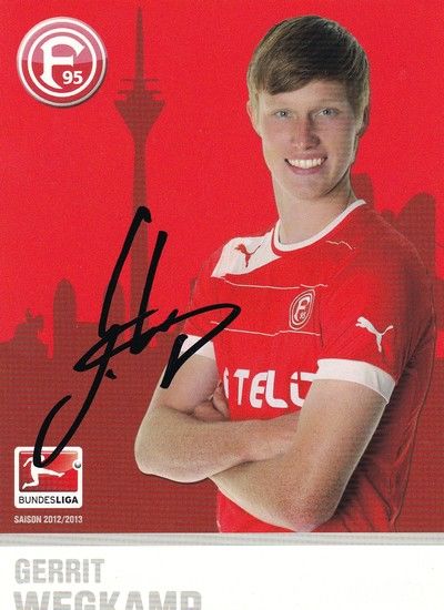 Autogramm Fussball | Fortuna Düsseldorf | 2012 | Gerrit WEGKAMP