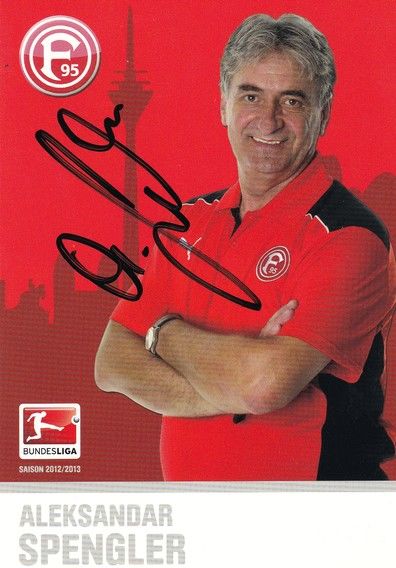 Autogramm Fussball | Fortuna Düsseldorf | 2012 | Aleksandar SPENGLER