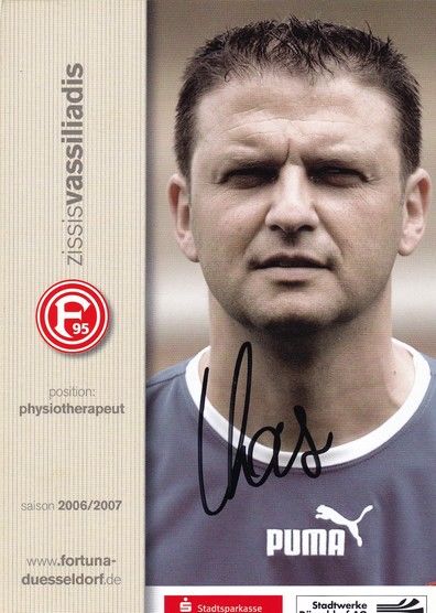 Autogramm Fussball | Fortuna Düsseldorf | 2006 | Zissis VASSILIADIS