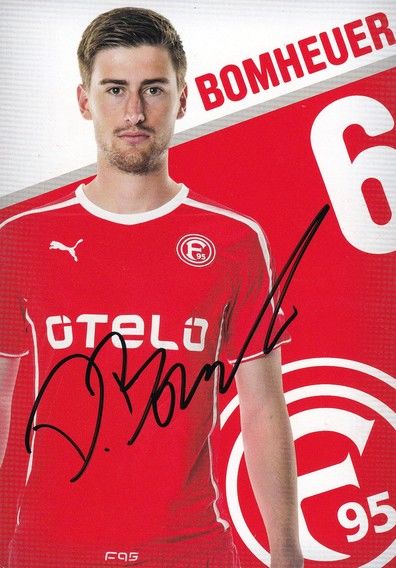 Autogramm Fussball | Fortuna Düsseldorf | 2013 | Dustin BOMHEUER